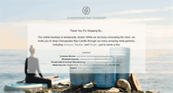Desktop Screenshot of chesapeakebaycandle.com